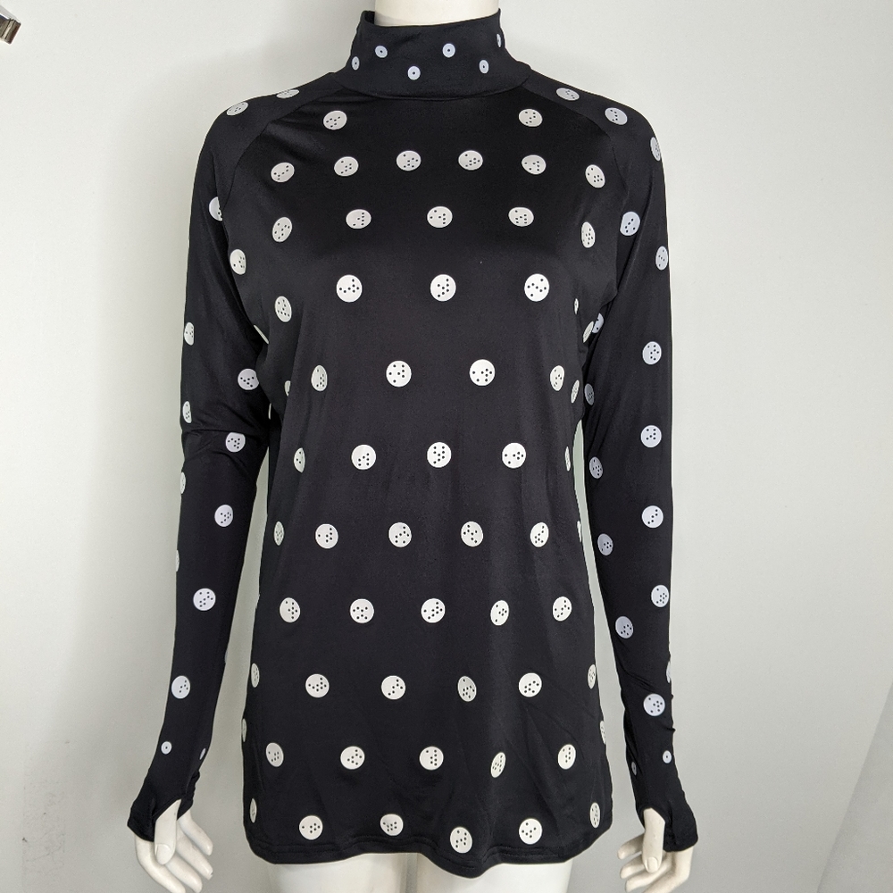 Unisex Size 7 Zozo Suit Black White